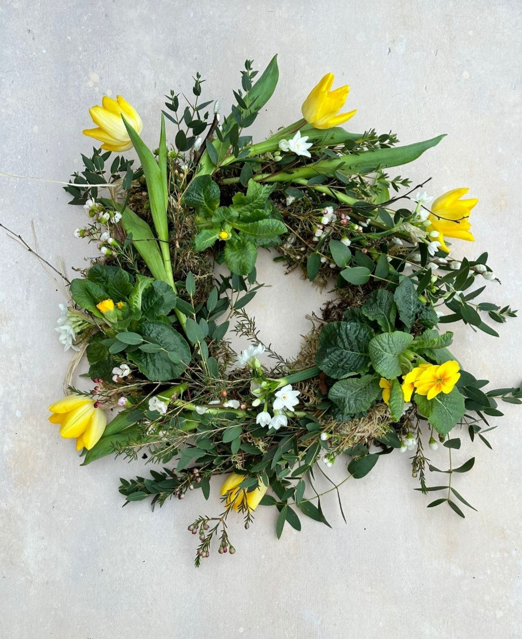 Farewell living wreaths