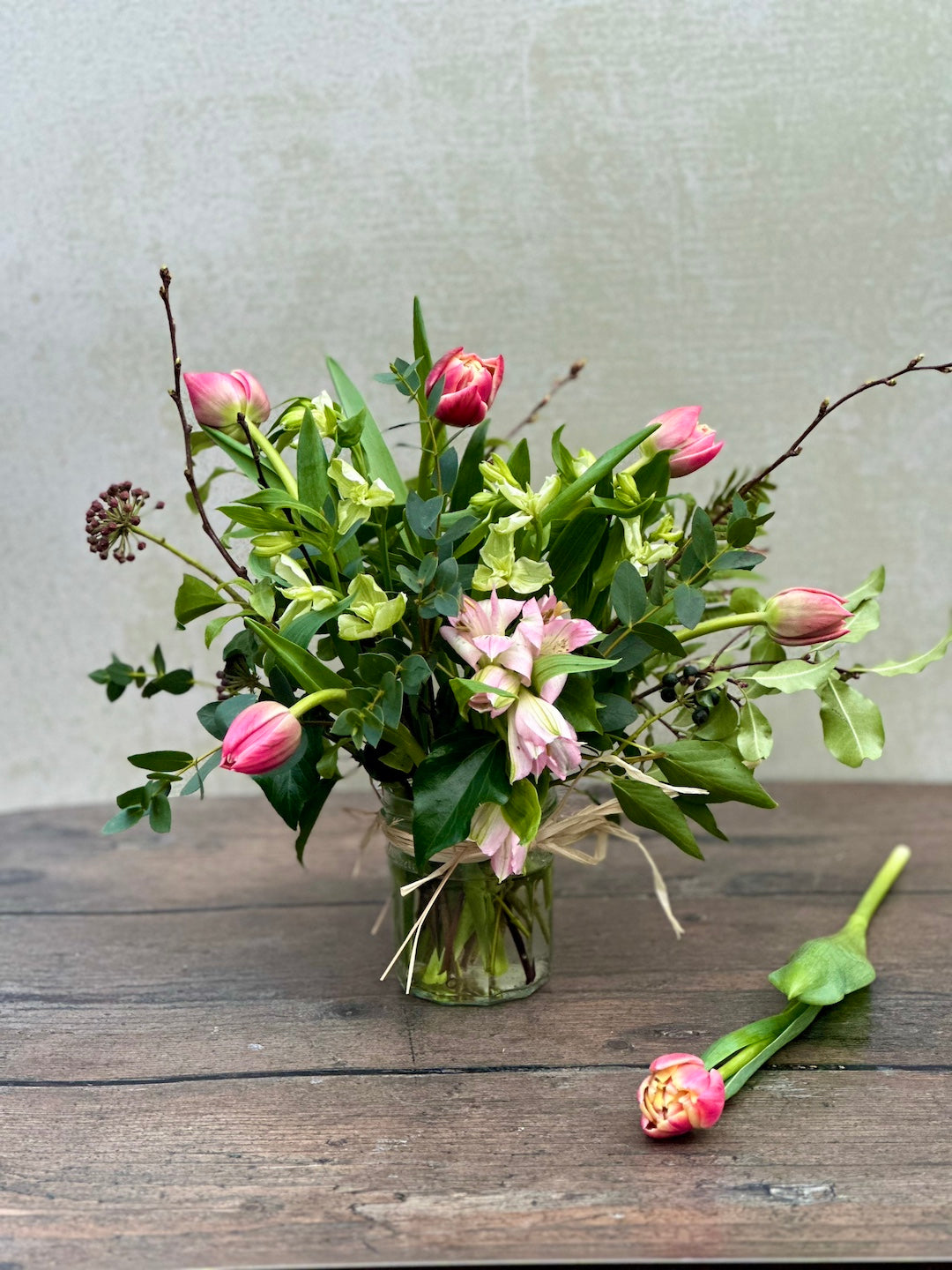 Fresh Jam Jar posies